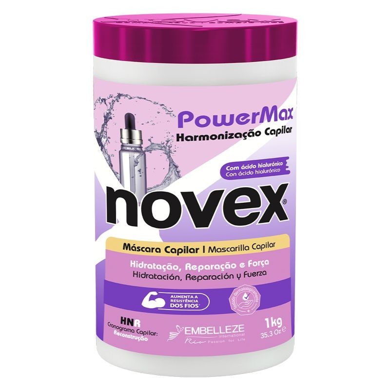 NOVEX HARMONIZAÇÃO CAPILAR - ACIDO HIALORÓNICO MASCARA 1KG