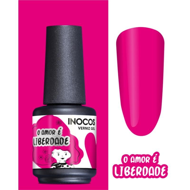 INOCOS VERNIZ GEL O AMOR É LIBERDADE 15ML