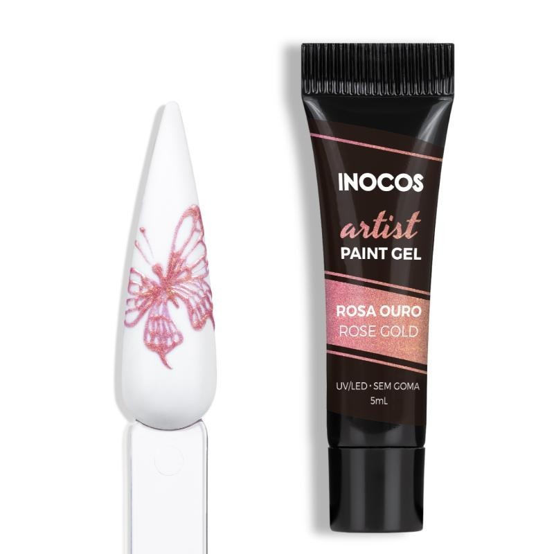 INOCOS PAINT GEL ARTIST ROSA OURO