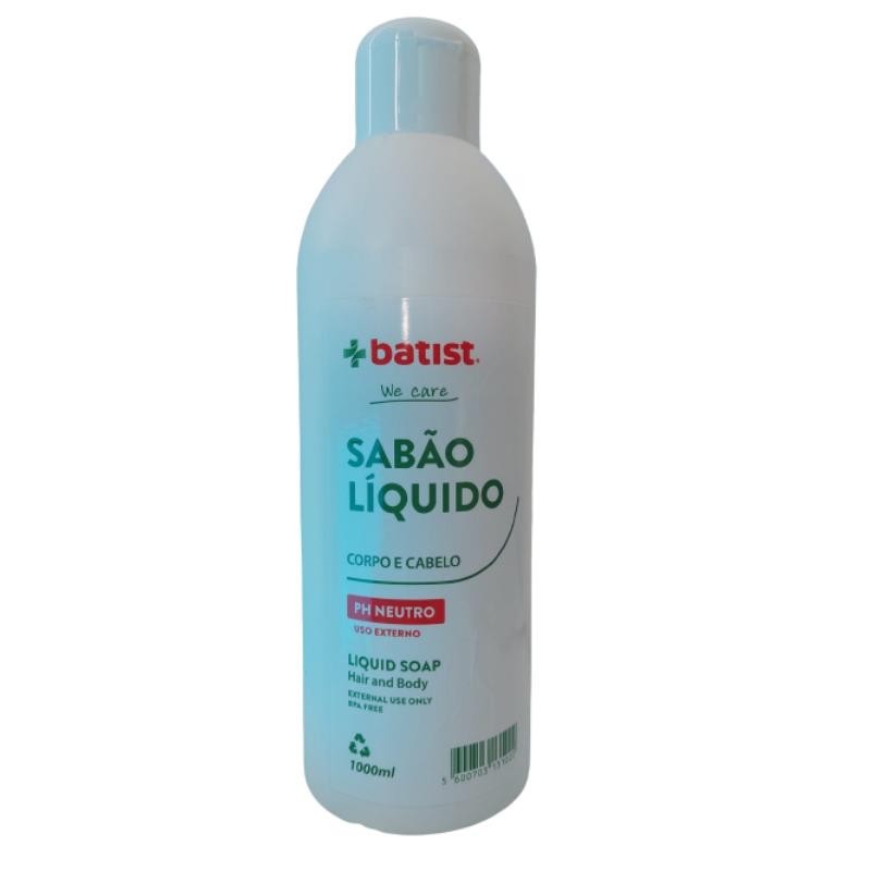 BATIST SABÃO LIQUIDO CORPO E CABELO 1l