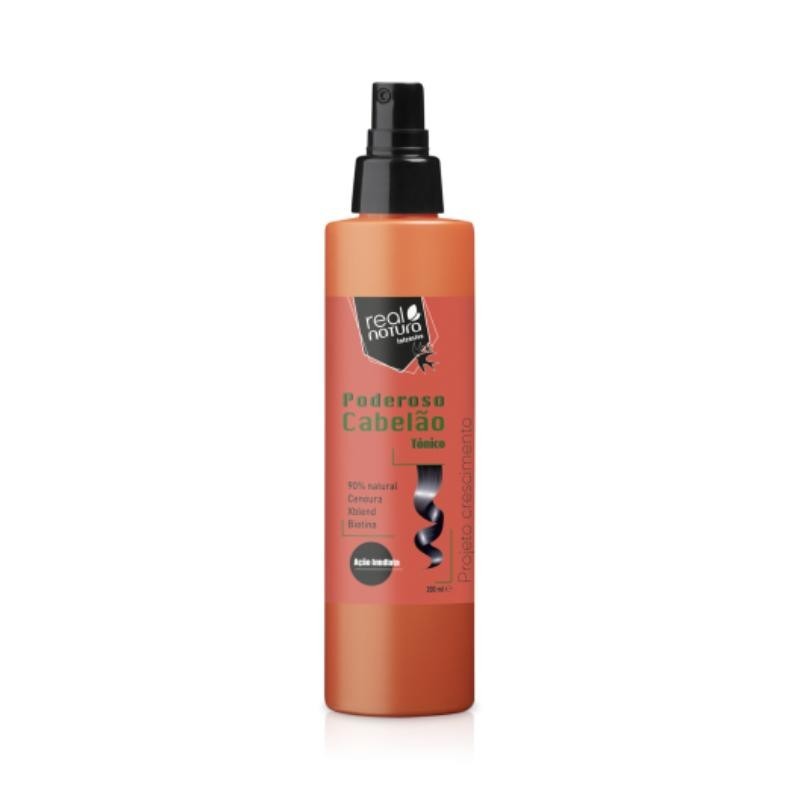 REAL NATURA TÓNICO PODEROSO CABELÃO 200ML