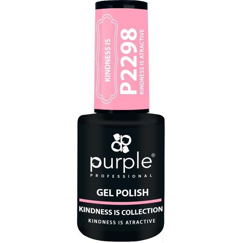 PURPLE VERNIZ GEL KINDNESS IS ATTRACTIVE  10ML