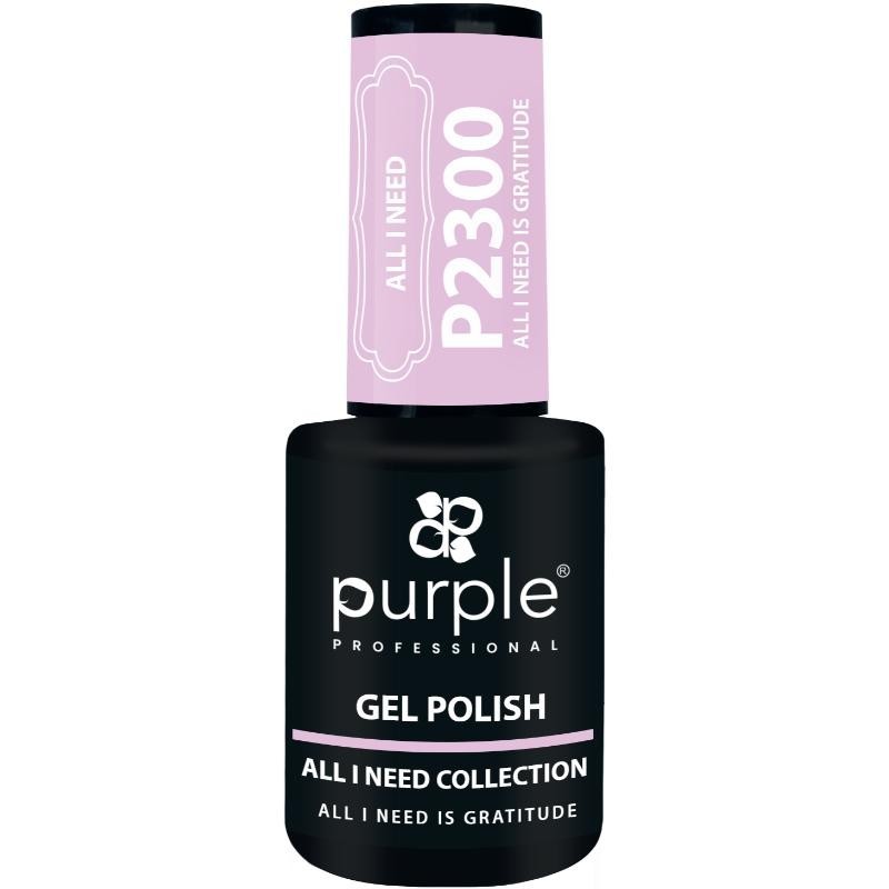 PURPLE VERNIZ GEL ALL I NEED IS GRATITUDE 10ML