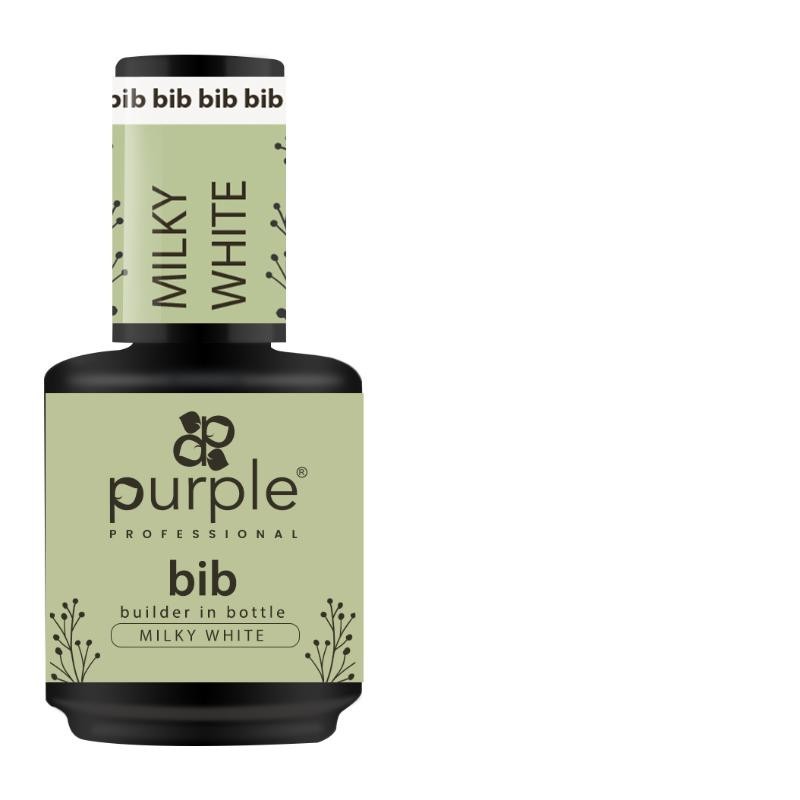 PURPLE BIB - BUILDER IN BOTTLE MILKY WHITE  15ML