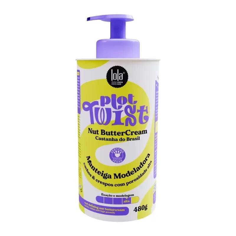 LOLA PLOT TWIST NUT BUTTER CREAM 480G - MANTEIGA MODELADORA