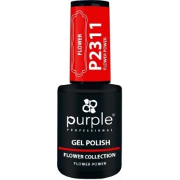 PURPLE VERNIZ GEL FLOWER POWER 10ML