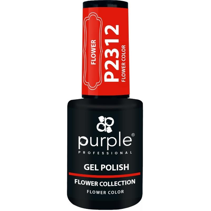 PURPLE VERNIZ GEL FLOWER COLOR 10ML